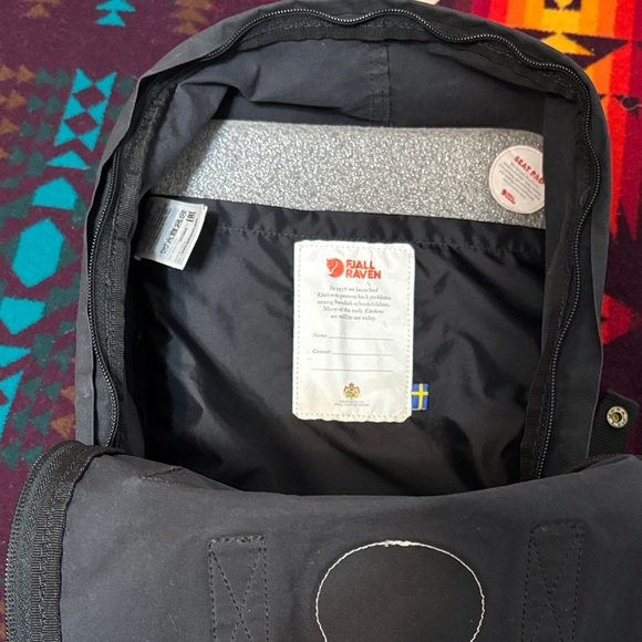 FJall Raven Kånken Black Backpack FJallraven - Picture 5 of 5